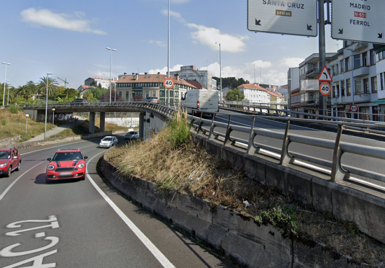 Multados 4 conductores por ir en dirección contraria por la misma carretera tras recibir direcciones erróneas del GPS en Oleiros
