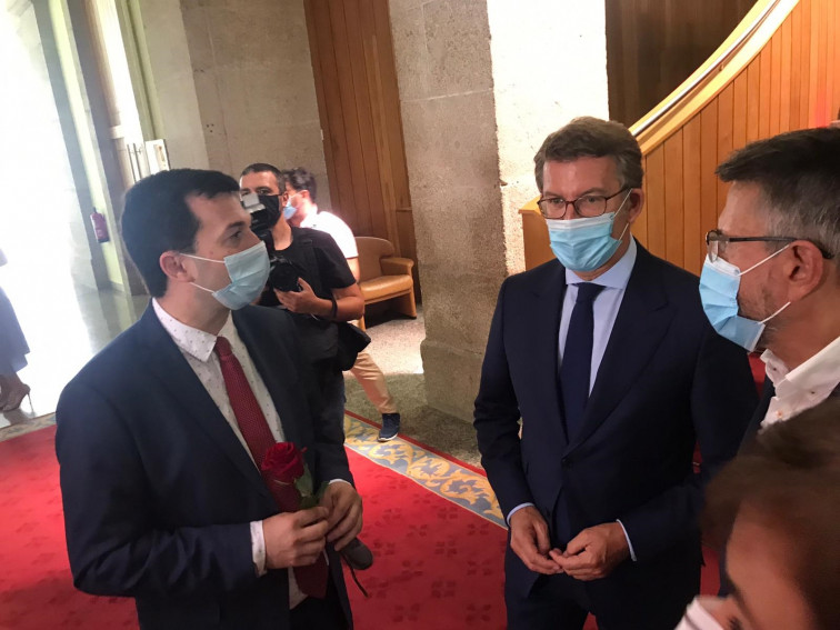 De las protestas de Alcoa a los eternos rumores sobre el futuro de Feijóo, crónica de la constitución del nuevo Parlamento de Galicia