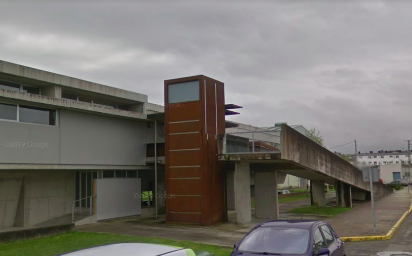Centro de Sau00fade de Castro Ribeiras de Lea en una imagen de Google Street View