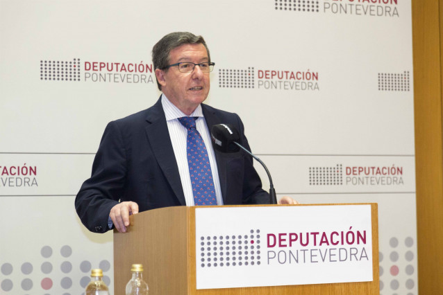 Rueda de prensa de la Diputación de Pontevedra sobre infraestructuras.