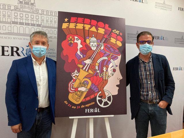 Presentación de las fiesta de Ferrol.