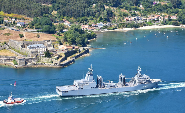 El primer buque AOR de Navantia Ferrol para la Armada de Australia abandonará la semana que viene el astillero
