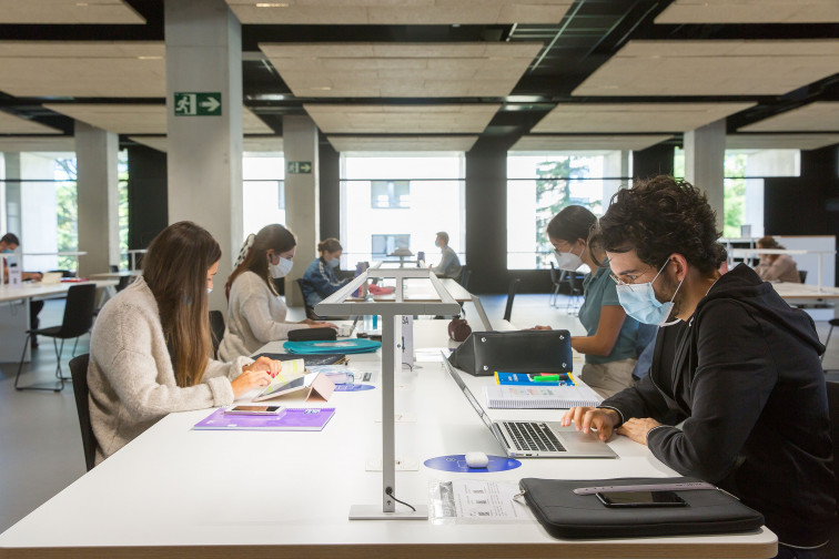 Solo en tres de las casi veinte residencias universitarias de Santiago se confirmaron casos de COVID-19