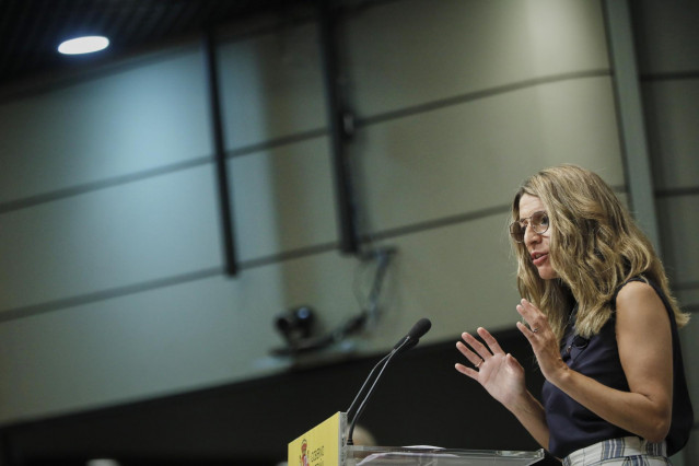 La ministra de Trabajo y Economía Social, Yolanda Díaz