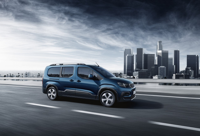 Imagen del Peugeot Rifter fabricado en Vigo.