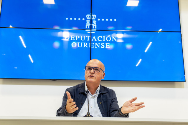 Baltar en rueda de prensa.