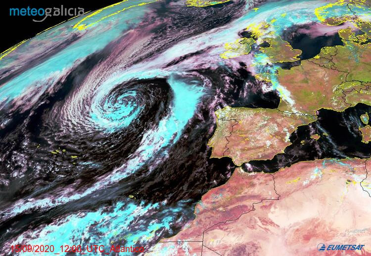 ​Galicia despide el verano con una borrasca de carácter tropical que llegará a finales de la semana