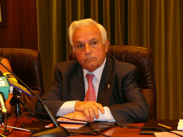 José Luis Baltar Pumar, presidente de la Diputación de Ourense