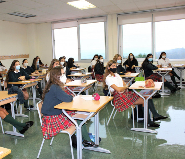 Inicio del curso de bachillerato en el Montespiño