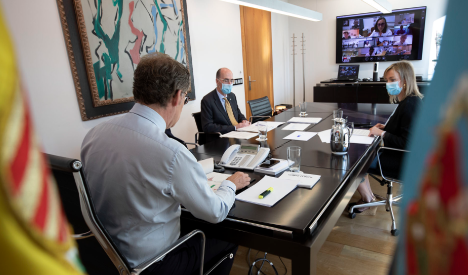 Reunión del Comité Clínico del Coronavirus de la Xunta