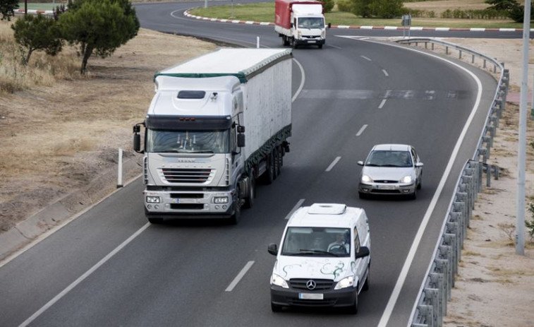 El plan de supresión de camiones de las carreteras, con escaso seguimiento en sus primeros meses