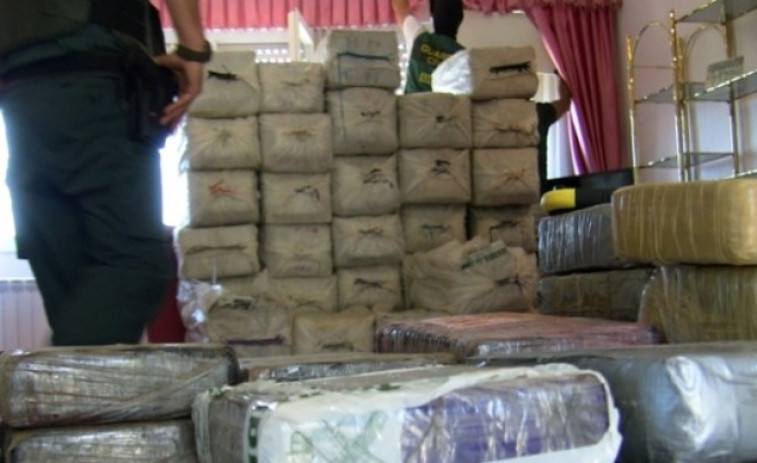 Incautan unha tonelada e media de coca nunha operación con detidos en Galicia