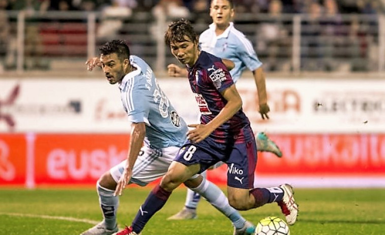 (1-1) El Celta logra empatar en Ipurua ante el Eibar y se mantiene en los puestos altos de la tabla