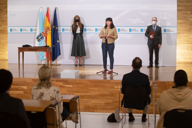 La nueva directora xeral de Formación e Colocación, Zeltia Lado Lago, toma posesión.