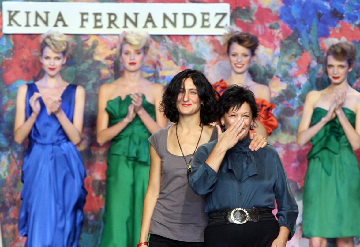 Imagen de archivo de un pasado desfile de Kina Fernu00e1ndez en la pasarela Cibeles