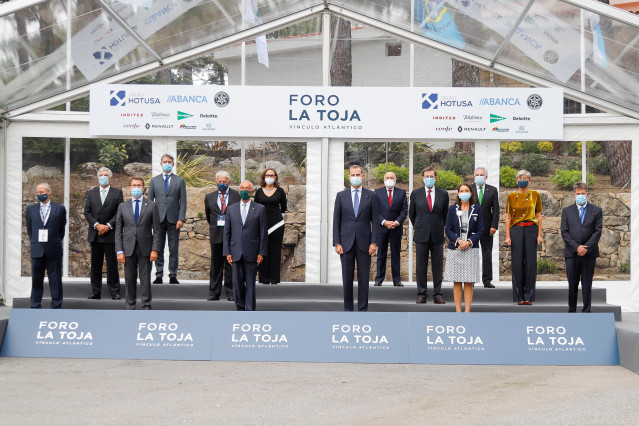 Inauguración del II Foro La Toja, en La Isla de la Toja, Pontevedra, Galicia (España)