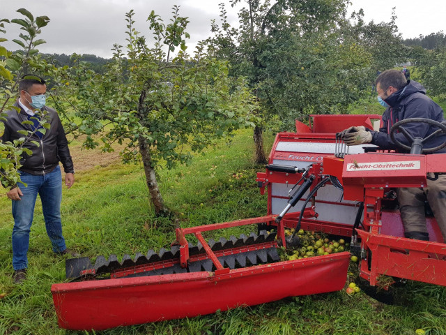 Nota + Audio + Fotos: A Xunta Ultima A Creación Dun Polígono Agrario Para Impulsar A Produción De Mazá De Sidra Na Comarca De Tabeirós Terra De Montes