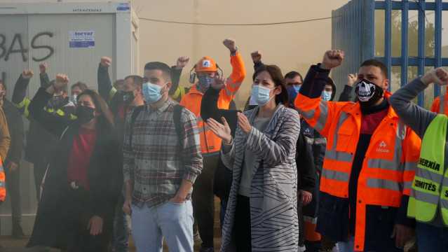 Np E Foto Ana Pontón: A Solución Para Manter O Emprego Na Mariña É A Nacionalización De Alcoa