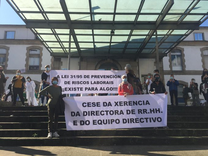 Protestas hospital montecelo