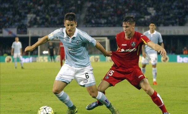 O Celta non consigue mover o marcador ante o Getafe, en Balaidos