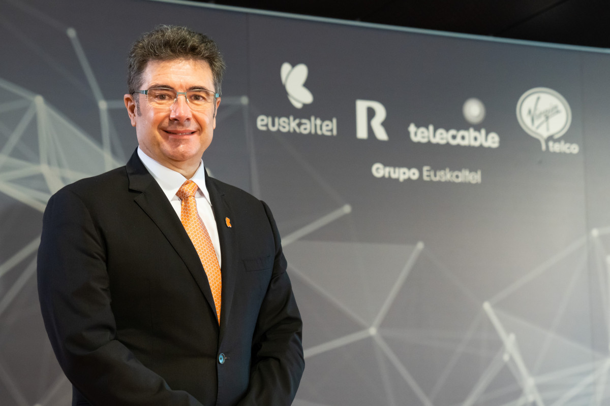 José Miguel García es el CEO del Grupo Euskaltel, propietario de la marca gallega R