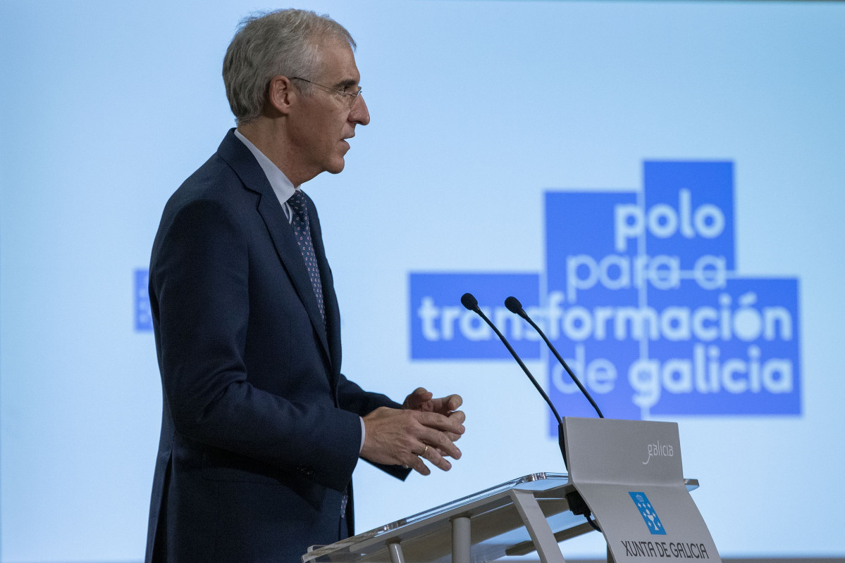 El vicepresidente económico de la Xunta, Francisco Conde