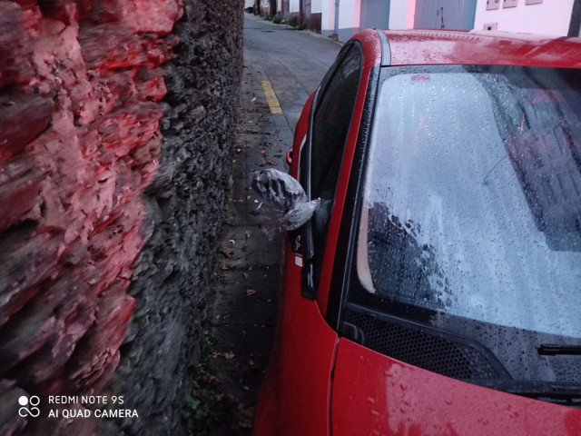 Vehículo implicado en un accidente