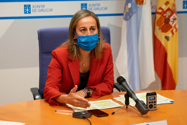 Ethel Vázquez en rueda de prensa