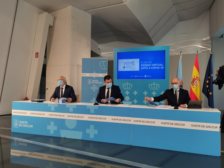 La Xunta da una semana a los centros escolares para diseñar horarios de clase 'online' para casos de cuarentena