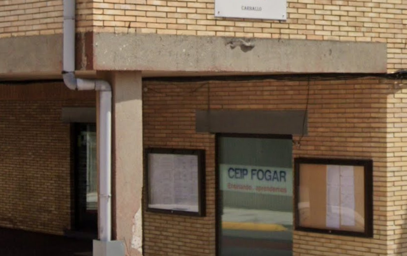 CEIP Fogar de Carballo en una imagen de Google Street View