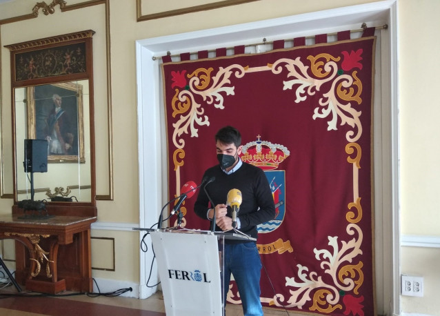 Portavoz del gobierno municipal de Ferrol, Julián Reina