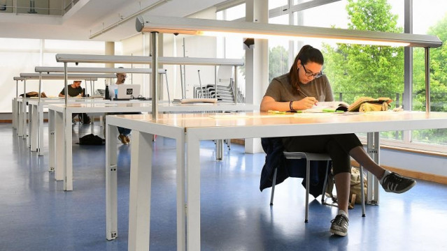 Biblioteca de la USC durante la 'nueva normalidad'