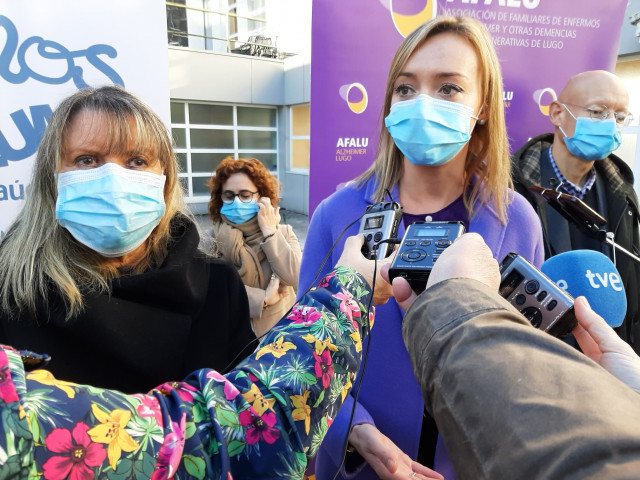 La conselleira de Política Social, Fabiola García, en Lugo.
