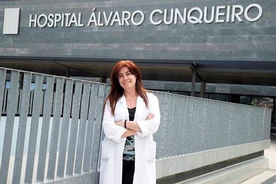 La doctora Raquel Sánchez Santos ejerce como jefa de servicio del Hospital Álvaro Cunqueiro de Vigo
