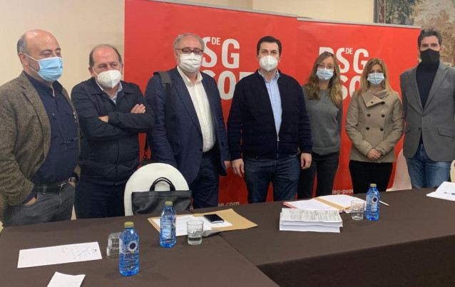 Caballero preside la Interparlamentaria del PSdeG.