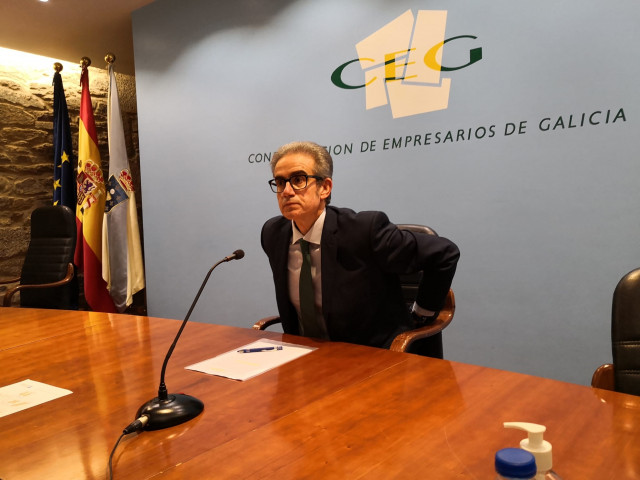 El nuevo presidente de la CEG, José Manuel Díaz Barreiros