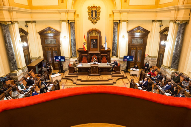 Pleno del Ayuntamiento de A Coruña