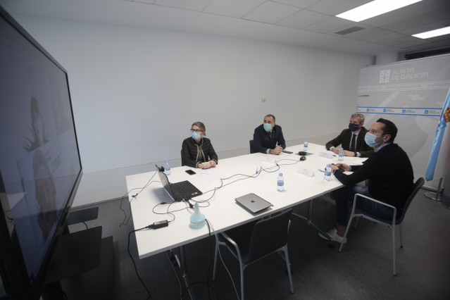 Reunión entre la Xunta y hosteleros de Pontevedra