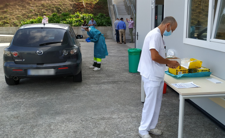 Un cribado en el Álvaro Cunqueiro busca conocer la situación real de la pandemia en Redondela