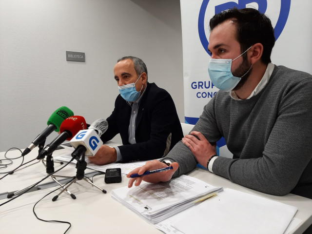 Rueda de prensa del PP de Lugo