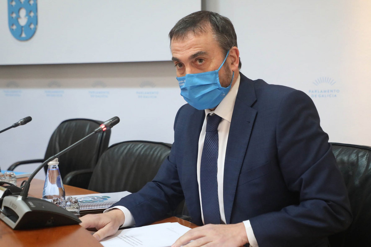 Jorge Aboal, durante la comisión.