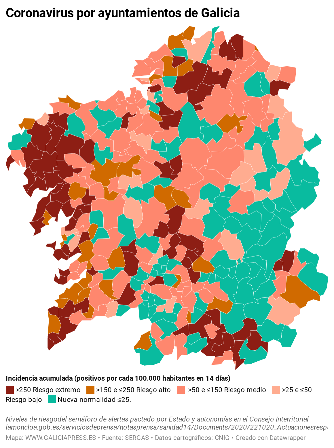 InXUz coronavirus por ayuntamientos de galicia  (1)