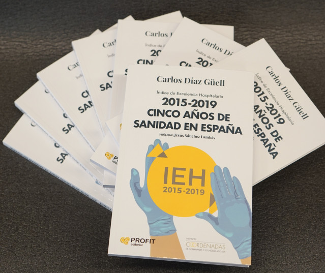 Libro “IEH 2015-2019. Cinco años de sanidad en España”.