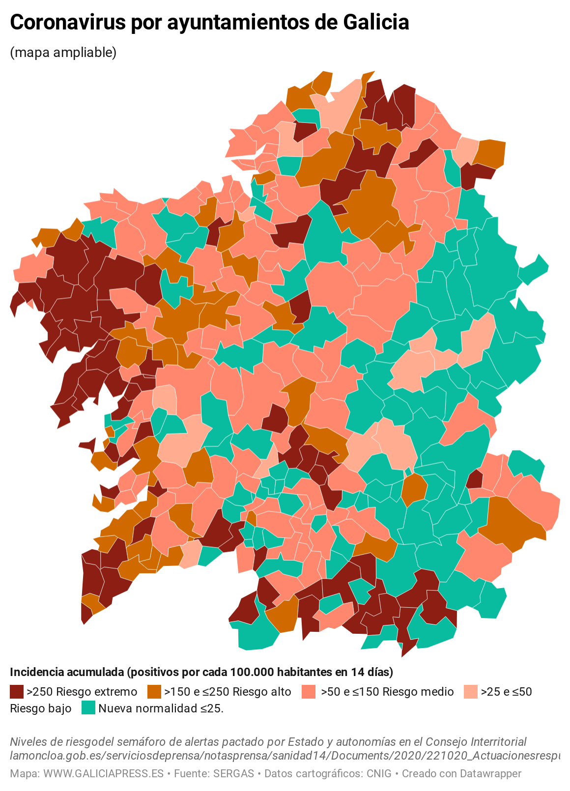 InXUz coronavirus por ayuntamientos de galicia  (1)
