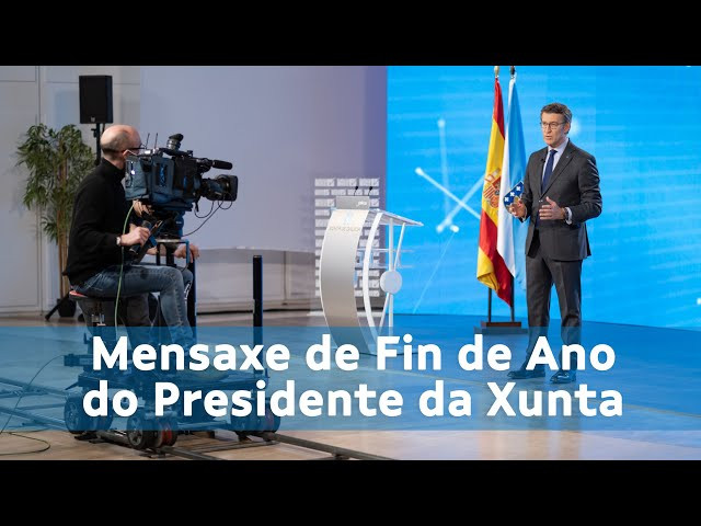 Mensaxe de Fin de Ano do presidente da Xunta de Galicia, Alberto Núñez Feijóo