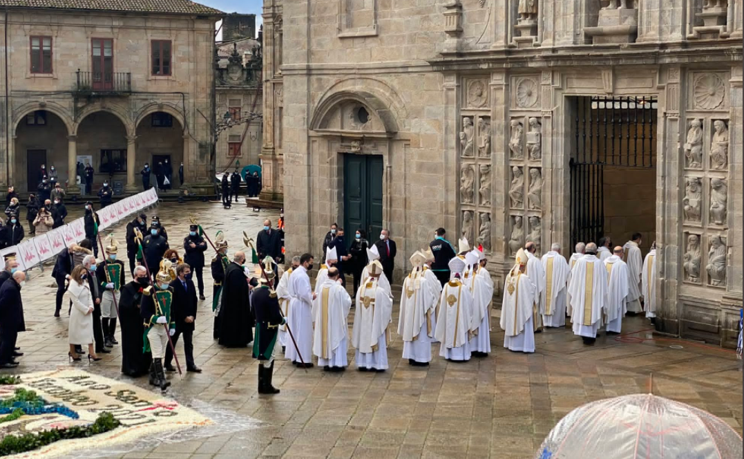 Apretura de la Porta Santa en el Xacobeo 2021