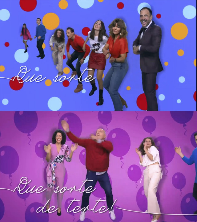 Crtvg. Np. 'A Tvg Lanza Unha Canción Cos Seus Presentadores Para Arrancar O 2021 Cun Sorriso' + Fotos