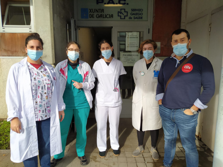 ​El centro de salud de Ribeira, en riesgo extremo por Covid, al límite de sus fuerzas por las ausencias, denuncia CIG