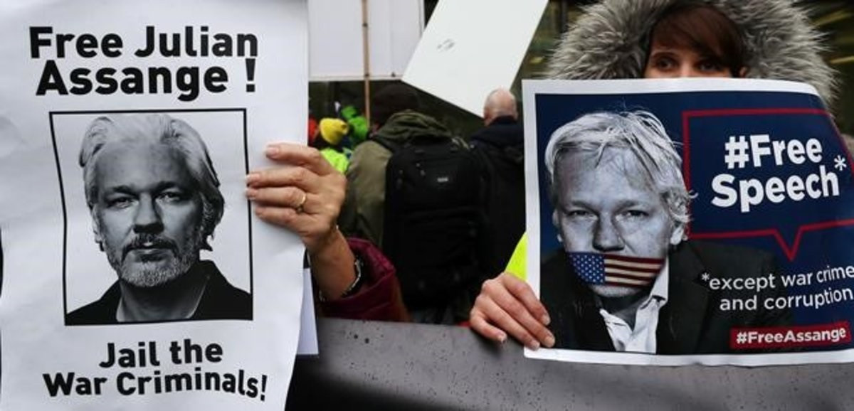Fotograma del documental 'The War on Journalism: The Case of Julian Assange', que relata la situación vivida por el fundador de Wikileaks.