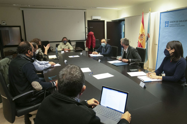 Fotos Xunta /Vicepresidencia Primeira Sanidade Emprego /Encontro Con Representantes Do Sector Da Hostalería
